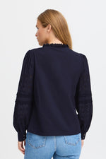 Load image into Gallery viewer, Pulz Broderie Anglaise Shirt
