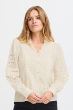 Load image into Gallery viewer, Pulz Broderie Anglaise Shirt
